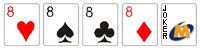 repoker: 8+8+8+8+JOKER - imagen de Wikipedia.org